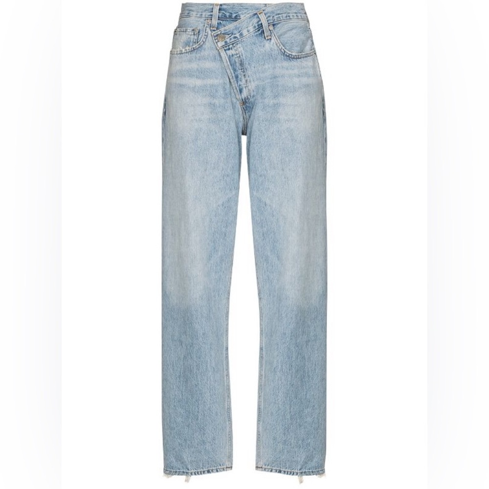 Agolde criss cross jeans